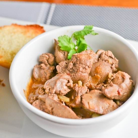 Peri Peri Chicken Liver