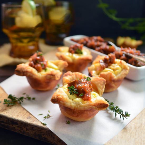 Savory Chèvre Tartlets