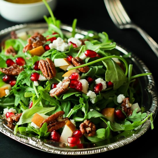 Pomegranate Arugula Salad