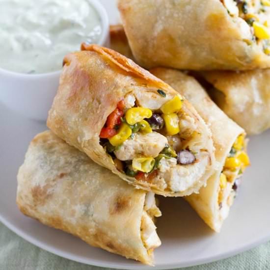 Southwestern Egg Rolls