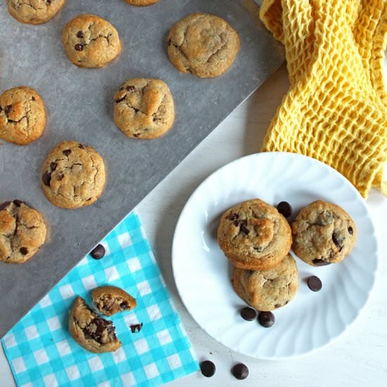 Healthy Chocolate Chip Cookies