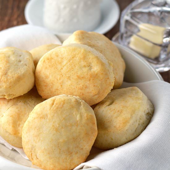 Easiest ever mayonnaise biscuits