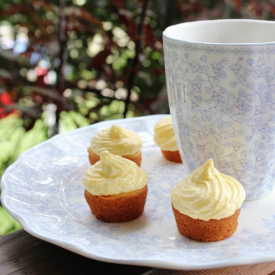 Mini Mango Cupcakes