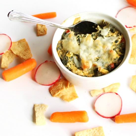 Spinach, Kale and Artichoke Dip