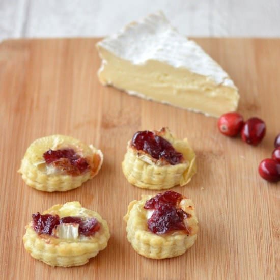 Brie & Cranberry Bites