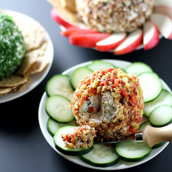Cheese Balls Three Ways