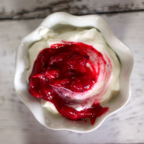 Cranberry Lime and Coconut Jam