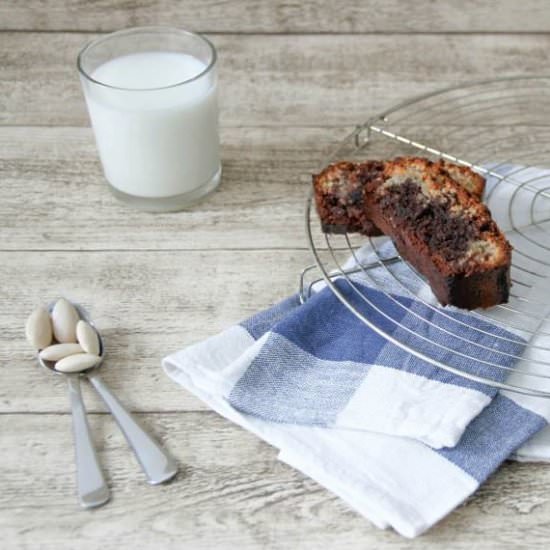Almond Marble Cake