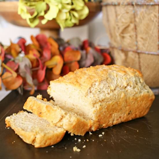 Cheddar & Chive Beer Bread