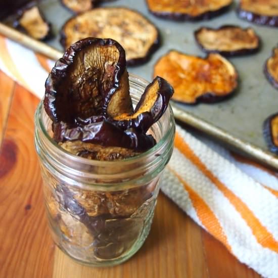 Eggplant Jerky