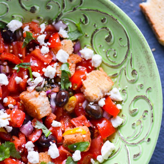 Greek Dakos Salad