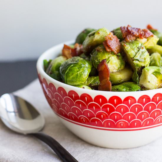 Glazed Brussels Sprouts