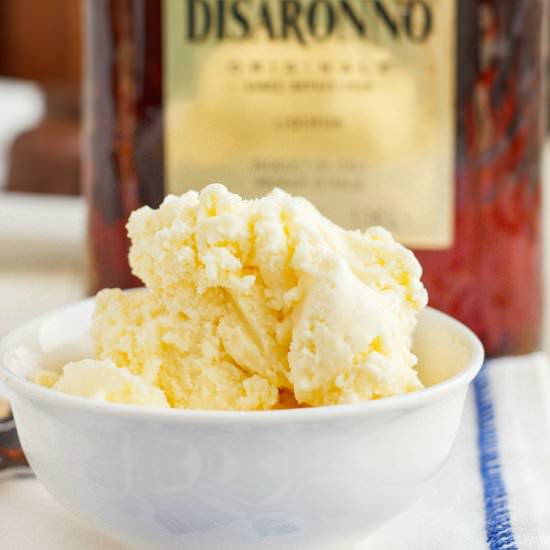 Amaretto Ice Cream
