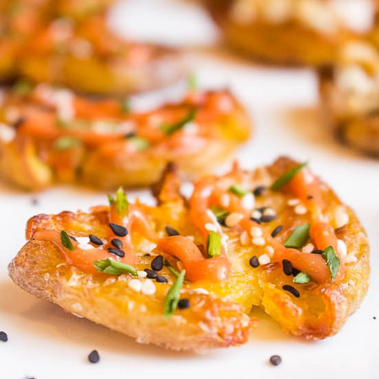 Crispy Smashed Potato Bites