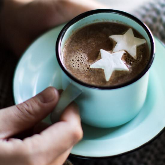 Nutella Hot Chocolate with Schnapps