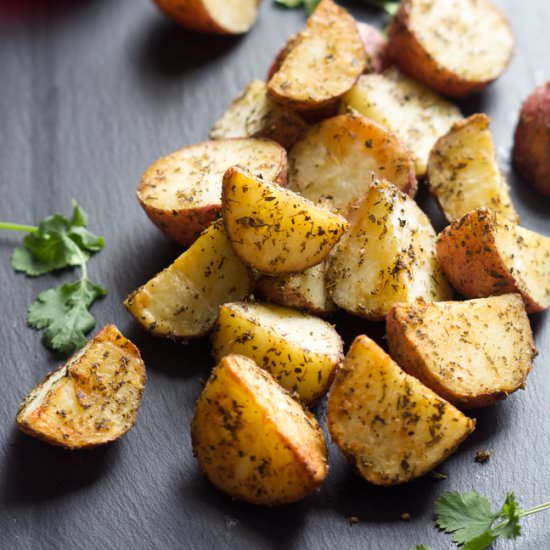 Tuscan Oven Roasted Red Potatoes