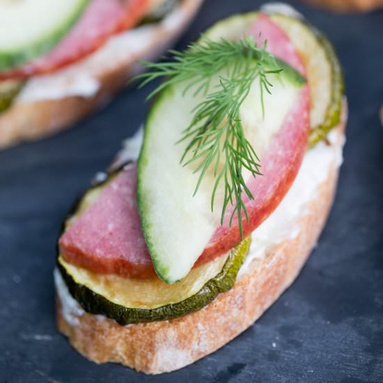 Simple Tea Sandwiches