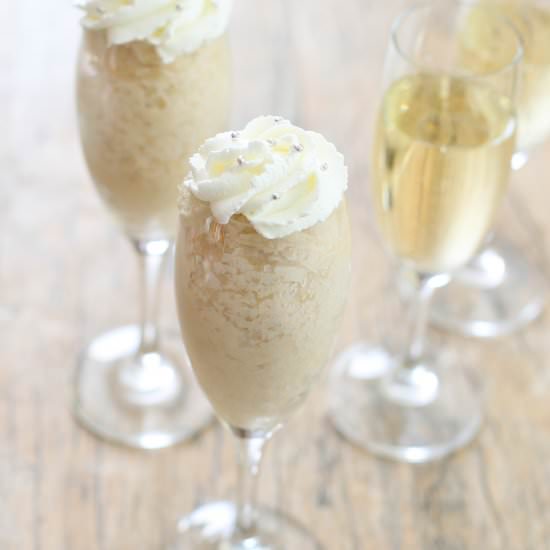 Champagne Mug Cake