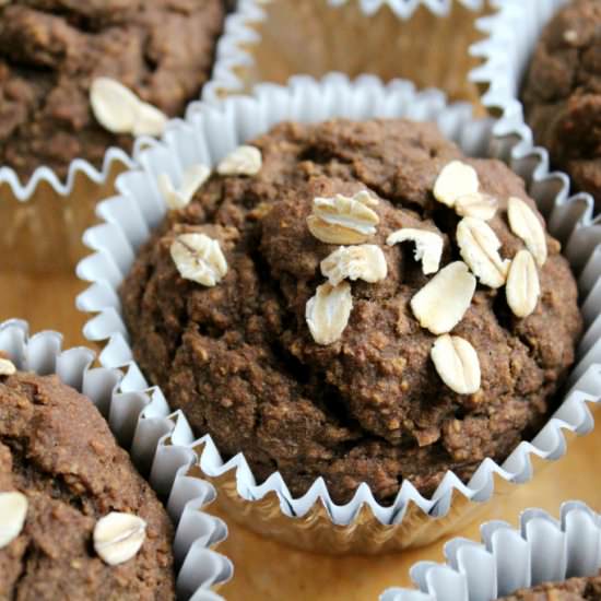 Apple Gingerbread Muffins