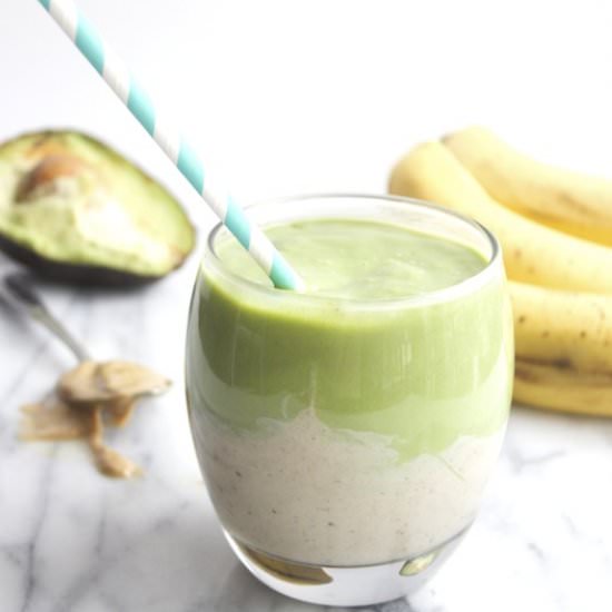 Cashew Butter Green Smoothie