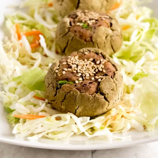 Beans Paneer stuffed Millet Cups