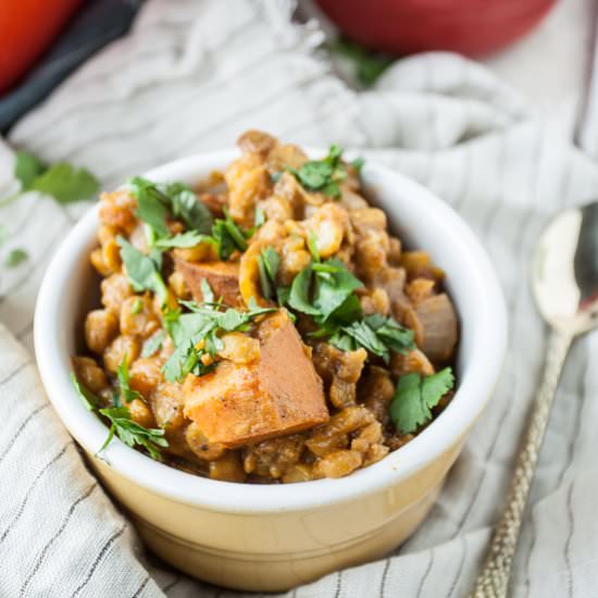 Sweet Potato Chana Dal