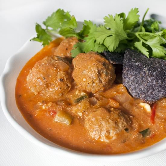 Turkey Meatball Soup