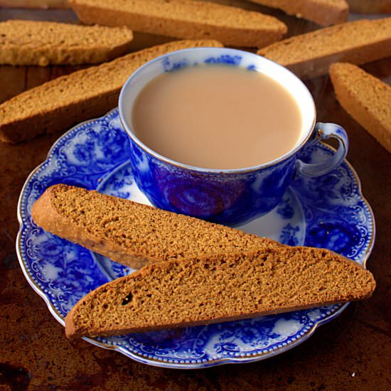 Gingerbread Biscotti