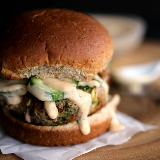 Turkey Tikka Burger