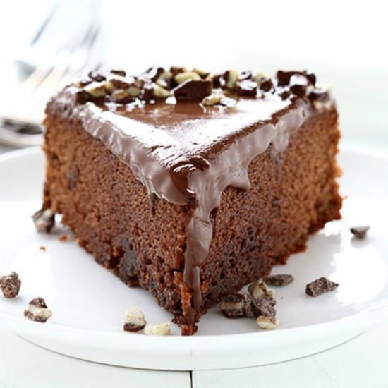Chocolate Peppermint Cake