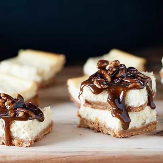 Pecan Pie Cheesecake Bars