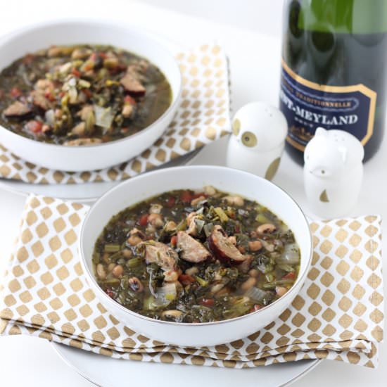 Good Luck Greens Soup