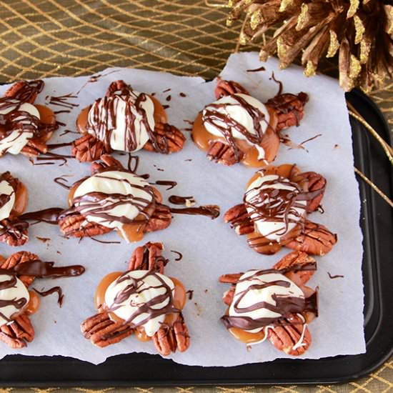 Pecan Caramel Turtles