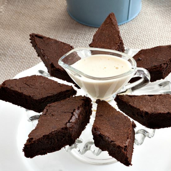 Chocolate Cake with Zabaione