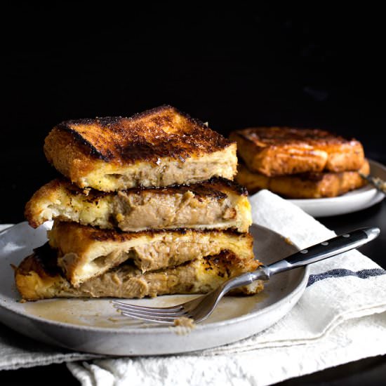 Chestnut Stuffed French Toast
