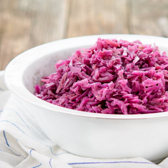 German Braised Red Cabbage
