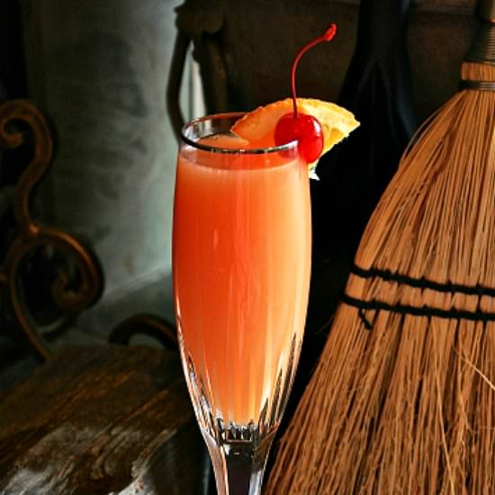 Orange Pomegranate Mimosa