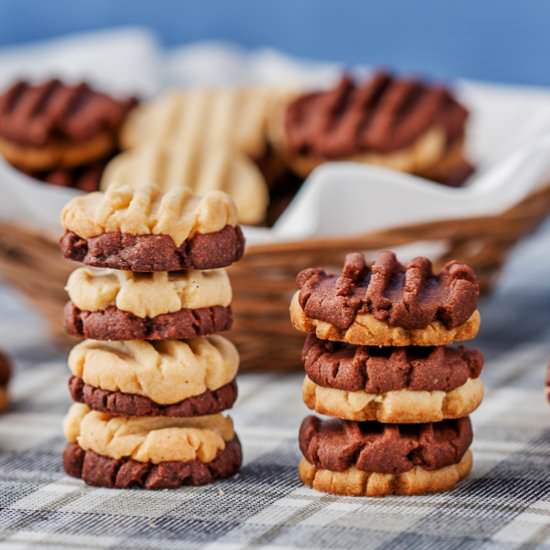 Vanilla & Chocolate Cookies