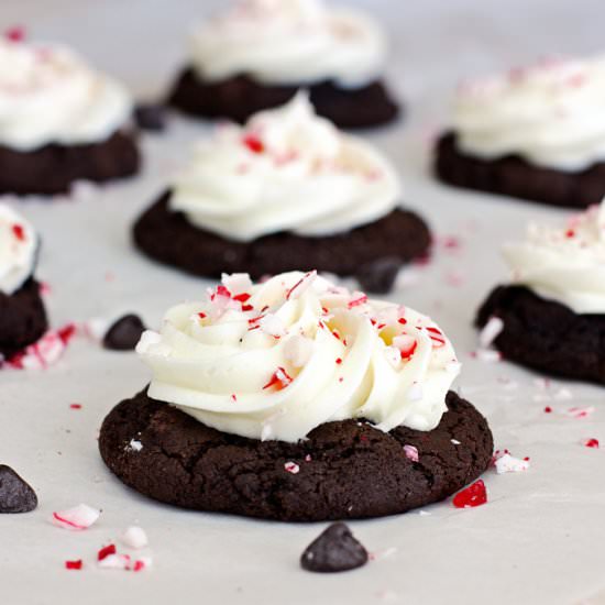 Peppermint Chocolate Cookies