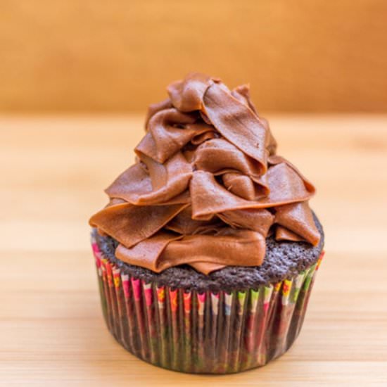 Choco-Banana Cupcake