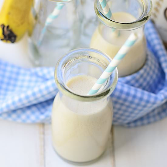 Banana and Peanut Butter Smoothie