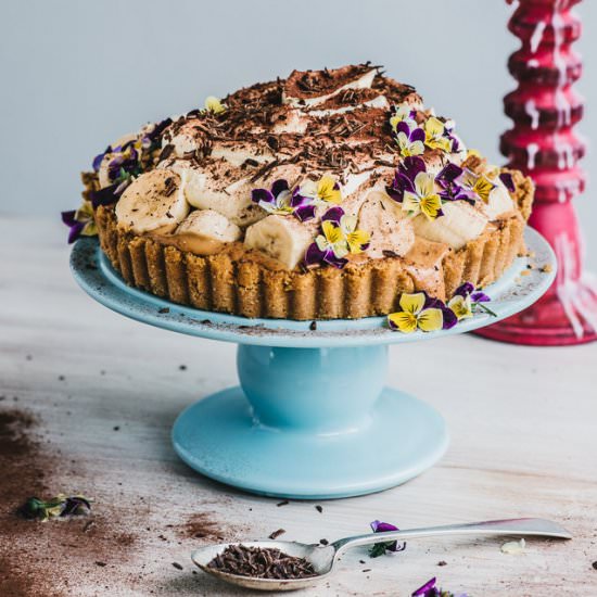 Miso Salted Banoffee Tart