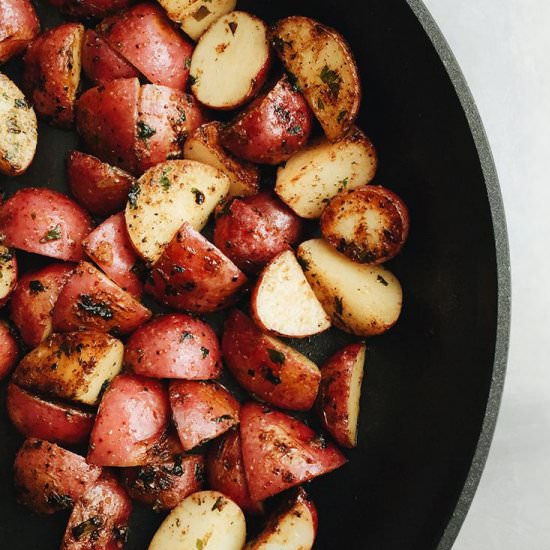 Roasted Red Potatoes with Garlic