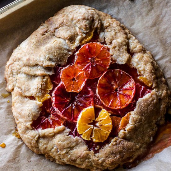 Winter Citrus Galette