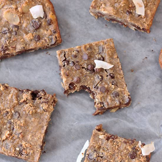 Black-Eyed Peas Chocolate Blondies