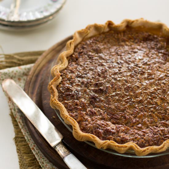 Classic pecan pie