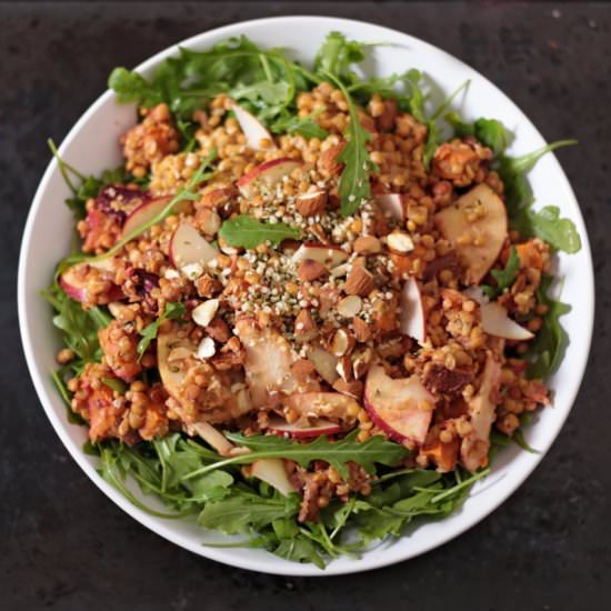 Warm Lentil Salad