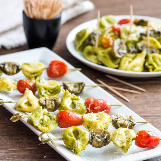 Pesto Mushroom Tortellini
