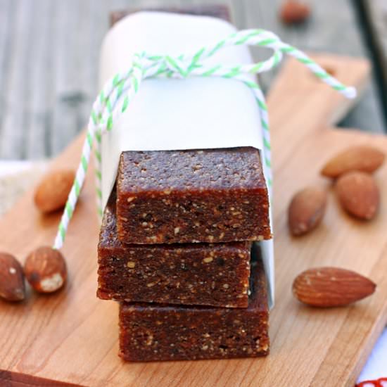 3 Ingredient No-Bake Energy Bars