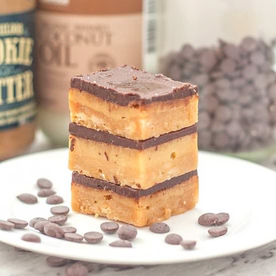 Paleo No Bake Sunbutter Bars